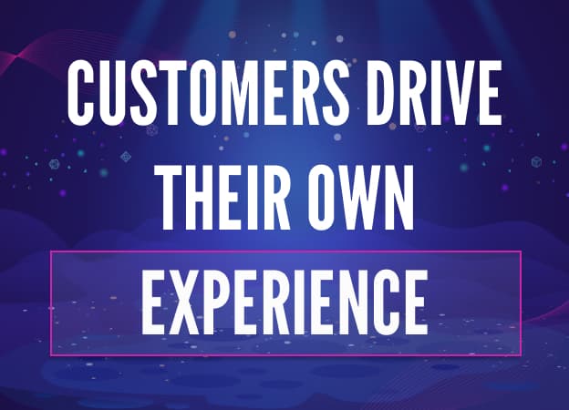 Customers Drive Their Own Experiences